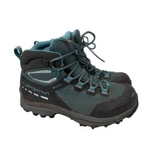 La Sportiva Boots Womens TX Hike Mid GTX Hiking Blue Size 7